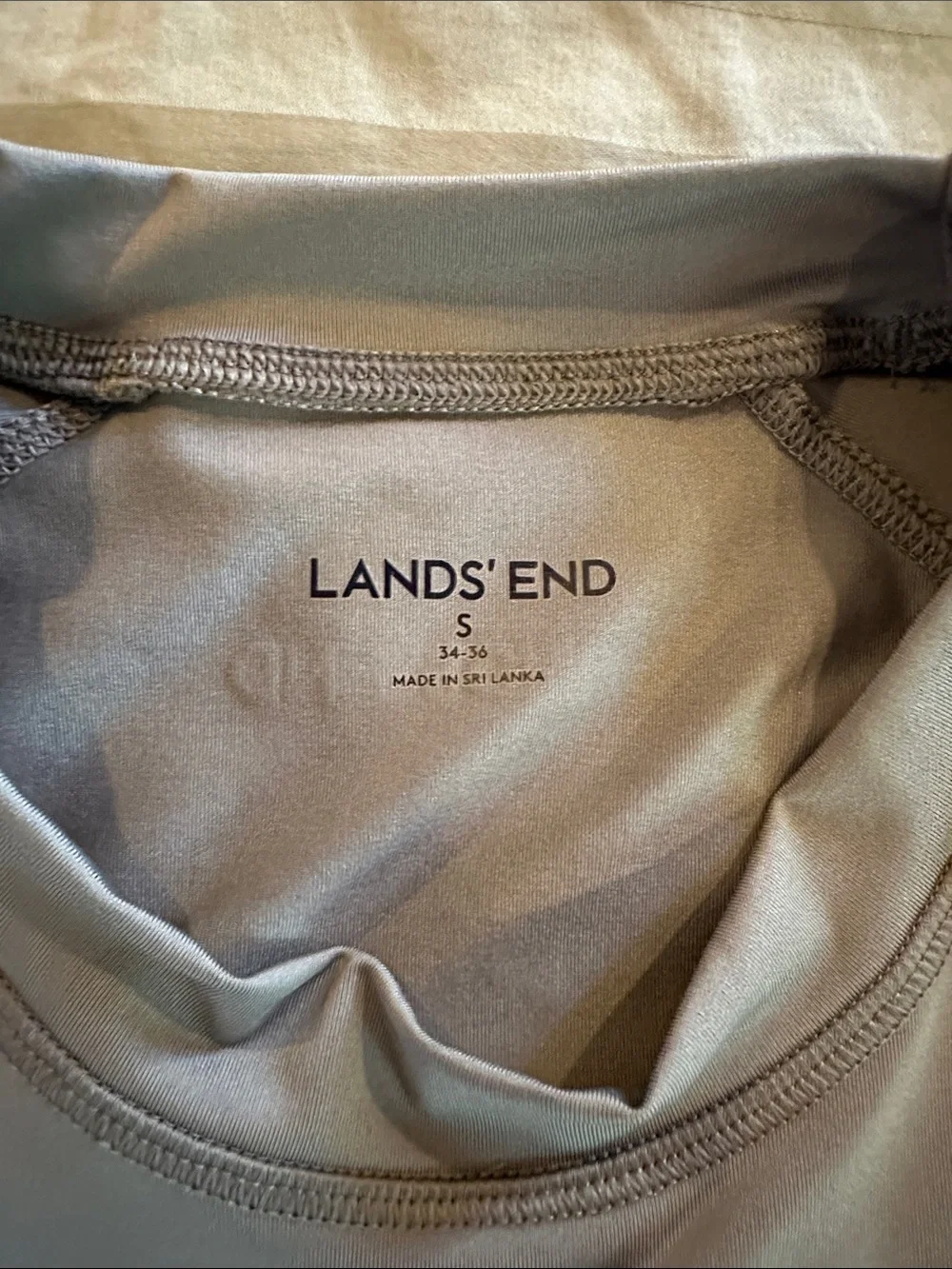 Lands End light gray